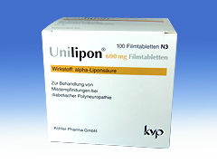 UNILIPON® 600 MG – FILMTABLETTEN