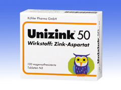 UNIZINK® 50 – TABLETTEN