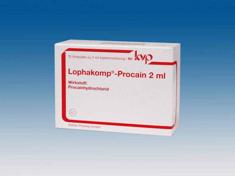 Foto Lophakomp®-Procain 2 ml Injektionslösung