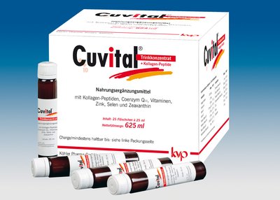 Foto Cuvital-Packung mit Trinkfläschchen